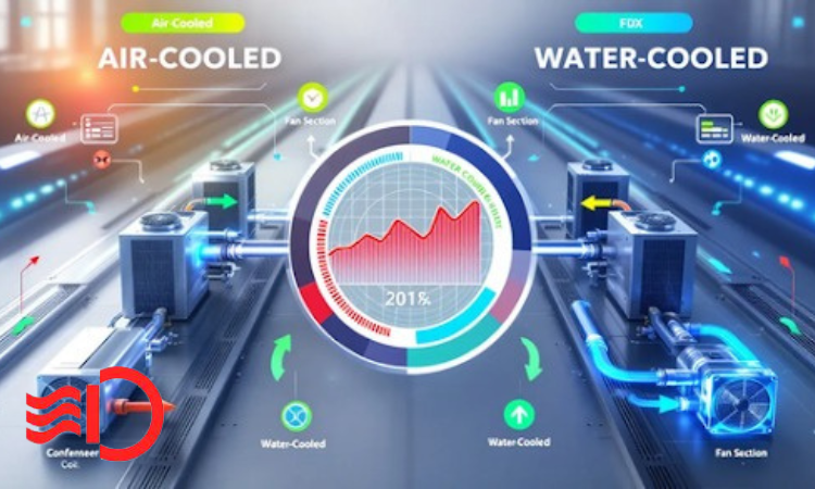 تأثیر محیط زیست بر انتخاب نوع چیلر