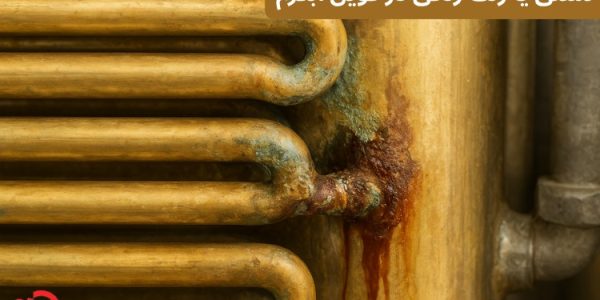 زنگ زدگی در کویل آبگرم